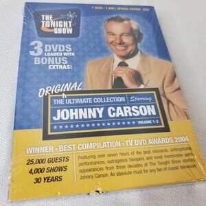 The Original Ultimate Collection Starring Johnny Carson DVD, New in Packaging